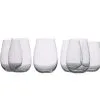 Mansion Stemless White Wine Glasses 500ML Set Of 6 -KITCHENWARE SHOP kk6009