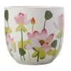 Royal Botanic Gardens Victoria Lotus Planter Pot 14cm White 2 Royal Botanic Gardens Victoria Lotus Planter Pot 14cm White -KITCHENWARE SHOP kp0011
