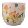 Royal Botanic Gardens Victoria Lotus Planter Pot 14cm Pink 1 Royal Botanic Gardens Victoria Lotus Planter Pot 14cm Pink -KITCHENWARE SHOP kp0013