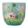 Royal Botanic Gardens Victoria Lotus Planter Pot 16cm Mint 1 Royal Botanic Gardens Victoria Lotus Planter Pot 16cm Mint -KITCHENWARE SHOP kp0020