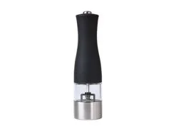 Cosmopolitan Electric Salt/Pepper Mill 21cm Black Gift Boxed