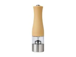 Cosmopolitan Electric Salt/Pepper Mill 21cm Ochre Gift Boxed