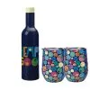 Kasey Rainbow Be Kind Double Wall Insulated Wine Set 3pc Good Gift Boxed -KITCHENWARE SHOP lb0010