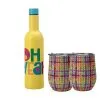 Kasey Rainbow Be Kind Double Wall Insulated Wine Set 3pc Oh Yeah Gift Boxed 2 Kasey Rainbow Be Kind Double Wall Insulated Wine Set 3pc Oh Yeah Gift Boxed -KITCHENWARE SHOP lb0012