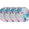 Rach Jackson Rock Garden Melamine Plate 28cm Set Of 4 -KITCHENWARE SHOP le0009