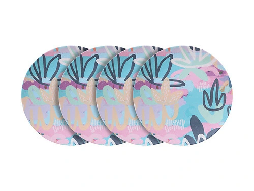 Rach Jackson Rock Garden Melamine Plate 28cm Set Of 4 3 Rach Jackson Rock Garden Melamine Plate 28cm Set Of 4