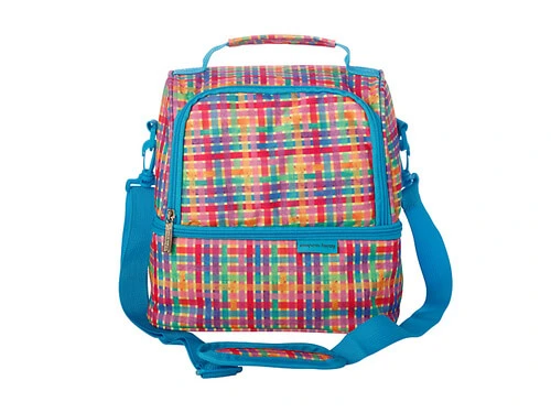 Kasey Rainbow Be Kind Insulated Lunch Bag Plaid 3 Kasey Rainbow Be Kind Insulated Lunch Bag Plaid