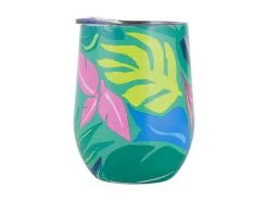 Kasey Rainbow Be Fierce Double Wall Insulated Tumbler Wild 350ML -KITCHENWARE SHOP lj0016 side