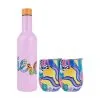 Kasey Rainbow Be Fierce Double Wall Insulated Wine Set Fierce 3pc Gift Boxed -KITCHENWARE SHOP lj0020