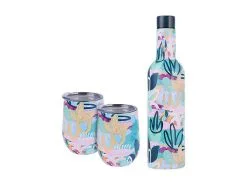 Rach Jackson Rock Garden Double Wall Insulated Wine Set 3pc Gift Boxed 7 Rach Jackson Rock Garden Double Wall Insulated Wine Set 3pc Gift Boxed -KITCHENWARE SHOP lj0023 a1