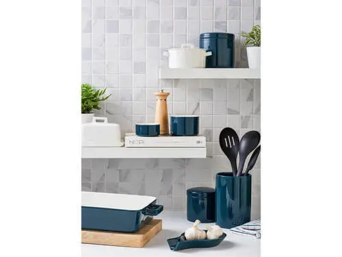 Epicurious Canister 600ML Teal Gift Boxed 4 Epicurious Canister 600ML Teal Gift Boxed - Image 2