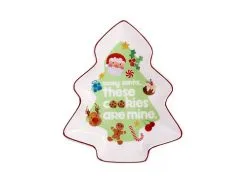 Kasey Rainbow Sparkly Season Tree Dish 16cm Light Green Gift Boxed