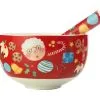 Kasey Rainbow Sparkly Season Dip & Spreader Set Red Gift Boxed -KITCHENWARE SHOP me0007