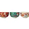 Kasey Rainbow Sparkly Season Bowl 10cm Set Of 3 Gift Boxed -KITCHENWARE SHOP me0012
