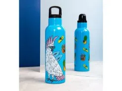 Mulga The Artist Double Wall Insulated Bottle 600ML Cockatoo 7 Mulga The Artist Double Wall Insulated Bottle 600ML Cockatoo -KITCHENWARE SHOP mulga clancy cockatoo drink bottle