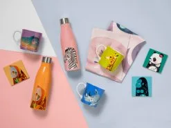 Pete Cromer Wildlife Double Wall Insulated Bottle 500ML Zebra -KITCHENWARE SHOP pete cromer wildlife group 2