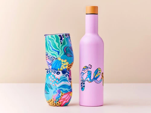 Kasey Rainbow Be Fierce Double Wall Insulated Wine Set Fierce 3pc Gift Boxed 4 Kasey Rainbow Be Fierce Double Wall Insulated Wine Set Fierce 3pc Gift Boxed - Image 2