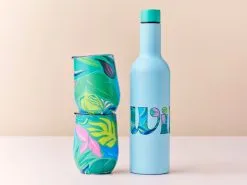 Kasey Rainbow Be Fierce Double Wall Insulated Wine Set Wild 3pc Gift Boxed -KITCHENWARE SHOP ss22 website maxwell williams kaseyrainbow befierce wineset wild