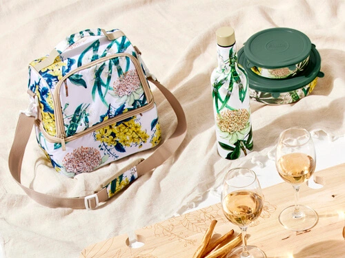 The Blck Pen Golden Summer Bamboo Set Of 2 Bowls With Cover Gift Boxed 5 The Blck Pen Golden Summer Bamboo Set Of 2 Bowls With Cover Gift Boxed - Image 3